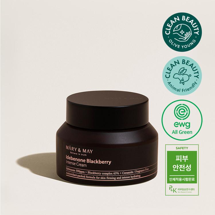 [Mary&May] Idebenone Blackberry Intense Cream - 70ml