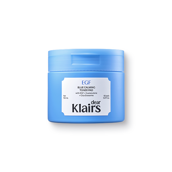 [Dear,Klairs] EGF Blue Calming Toner Pad 60Pads