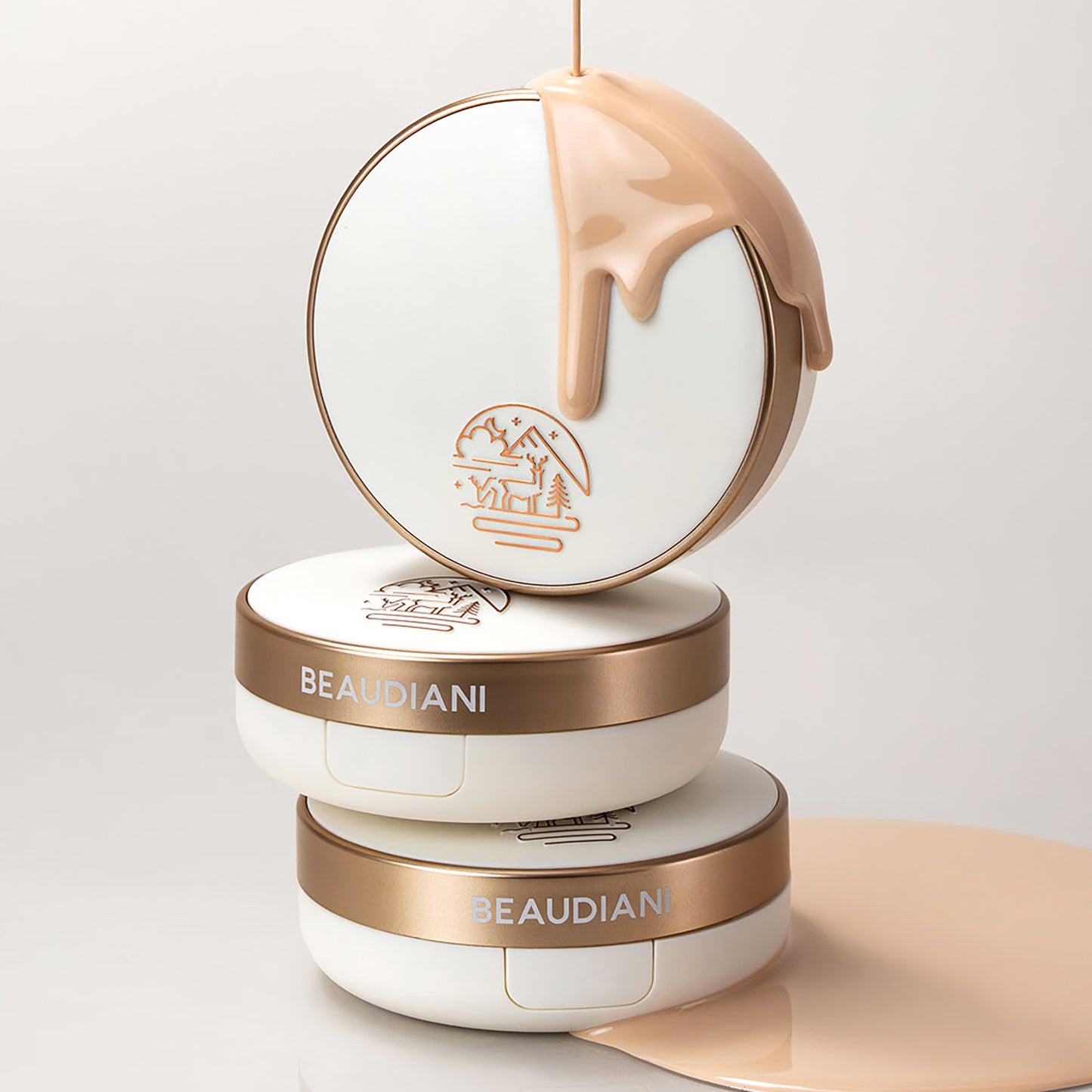 [Beaudiani] Mesh Glow Up Cushion 12g - 3 Colors